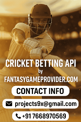Live Cricket Data | FantasyGameProvider.com